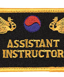 Broderede hjælpeinstruktør-badges - Danrho