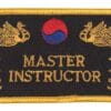 Broderede Master Instructor-badges - Danrho