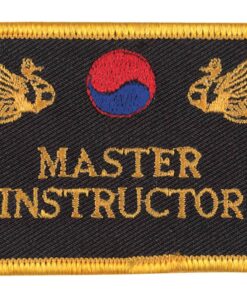 Broderede Master Instructor-badges - Danrho