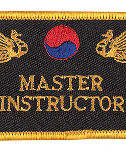 Broderede Master Instructor-badges - Danrho