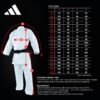Kimono Karate Adilight K192 PrimeGreen avec logo Adidas