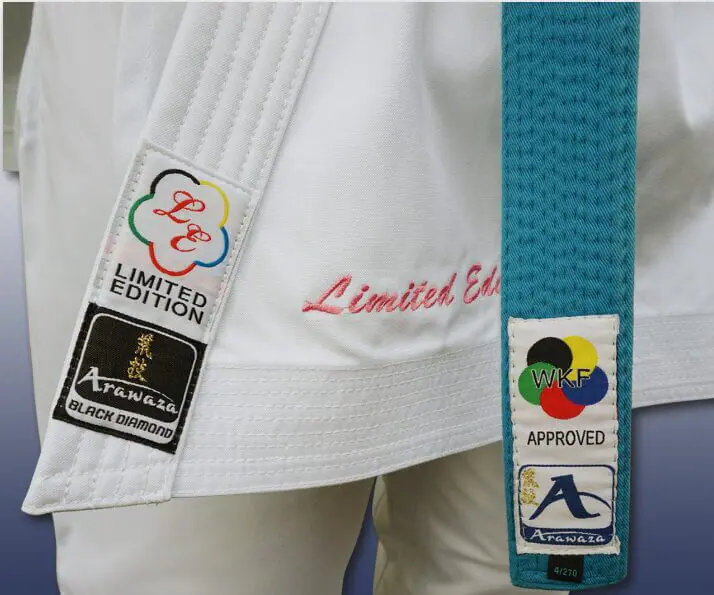 Karatedragt Arawaza Black Diamond - WKF limited edition