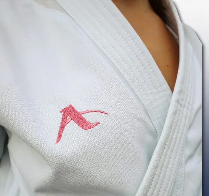 Karatedragt Arawaza Black Diamond - WKF Pink limited edition