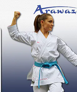 Karatedragt Arawaza Black Diamond - WKF limited edition Pink-Black