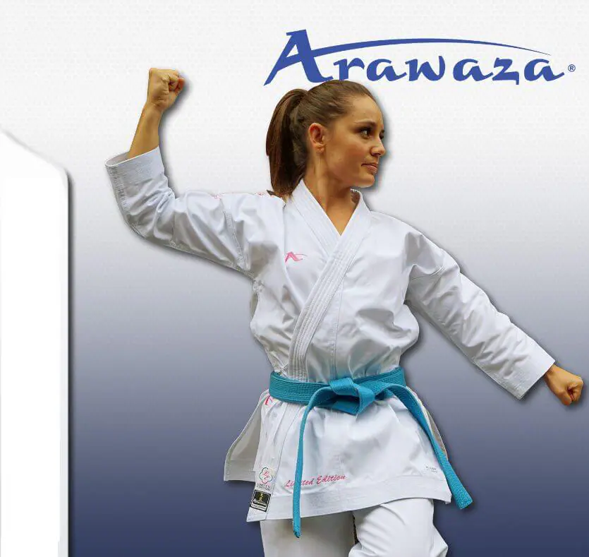 Karatedragt Arawaza Black Diamond - WKF limited edition Pink-Black