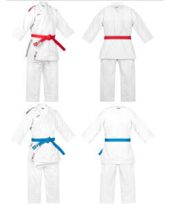 Karatedragt Kamikaze Premier Kata AKA/AHO vendbar