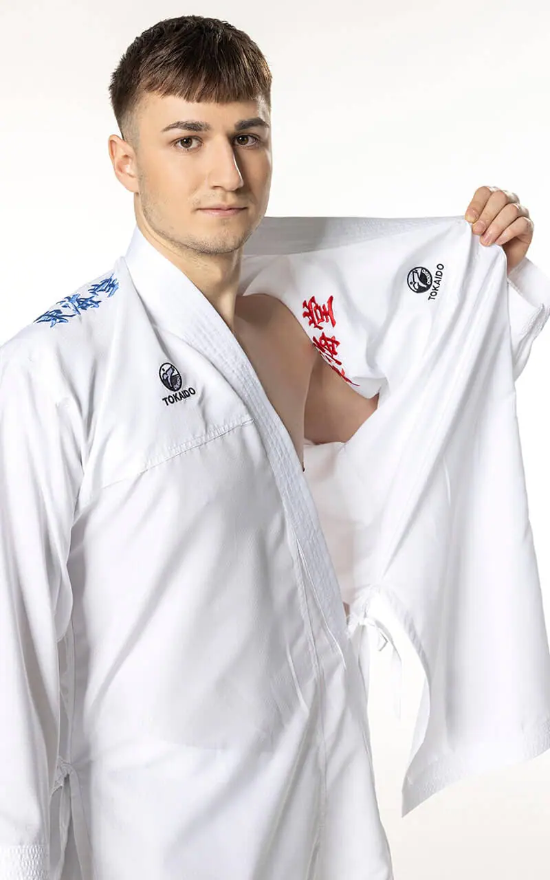 Kimono Karate Tokaido Kumite Master K1 - Premiere League (vendbar) WKF - Billede 4