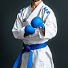 Kimono Karate Tokaido Kumite Master K1 - Premiere League-blå