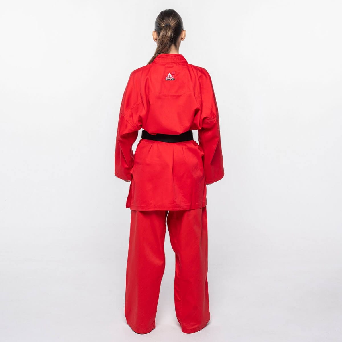 Fuji-Mae Karatedragt til træning blå eller rød 12 Fuji Mae rød karatetrænings-kimono