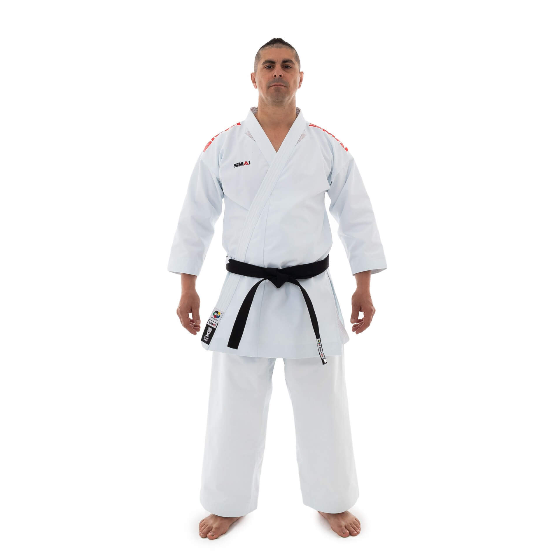 Kimono Kata KAMINARI X Pack SMAI - WKF 13 Kimono Kata KAMINARI X Pack SMAI - WKF rød