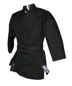 Klassisk sort Miyasaki kimono - Noris