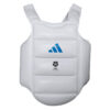 Adidas karate-brystbeskyttelse til børn, WKF – hvid 2 Plastron de Karate Adidas Enfant WKF