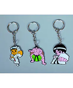 Mini Karateka nøglering