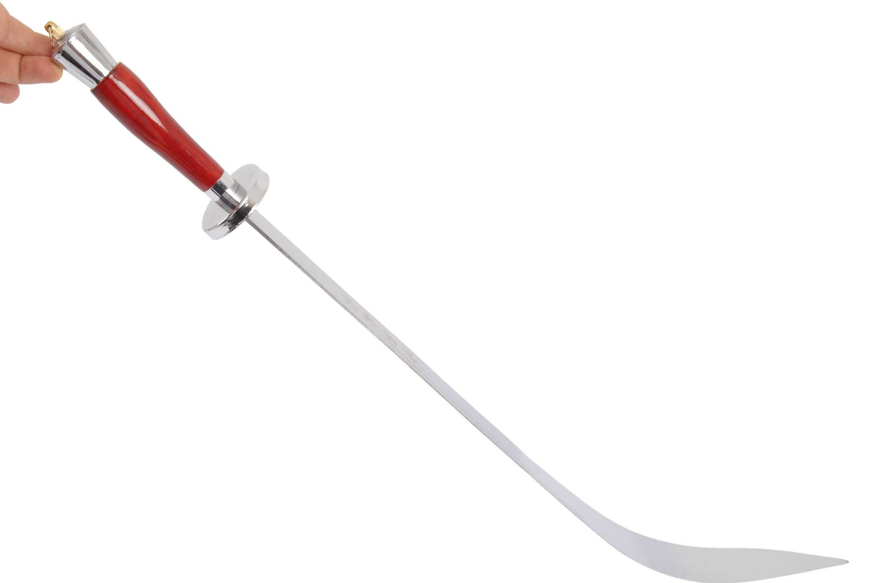 Tai Ji-sværd – Tai Chi – Luksusudgave – Semistift blad (Copie) (Copie) (Copie) (Copie) (Copie) (Copie) (Copie) (Copie) (Copie) 9 Sabre d'entraînement semi-flexible rouge fourreau argenté