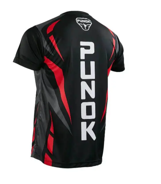 Alsidig T-shirt med Punok-logo 9 Unisex T-shirt med Punok-logo - sort