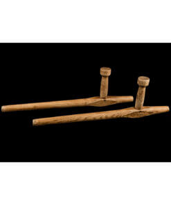 Tonfa Kamikaze Professional Kobudo rund eg - par