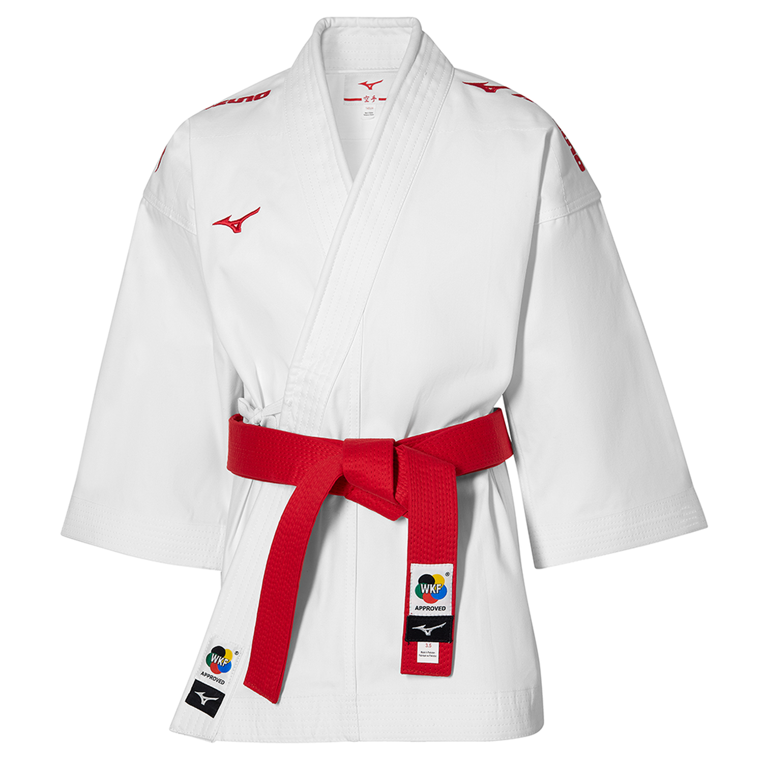 Mizuno broderet Tôshi WKF kumite karate jakke (Copie) 3 Veste Karaté Mizuno Kime Brodée – Kata – WKF