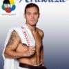 Kimono Arawaza Kumite Deluxe Evo Premier League rød/blå WKF 11 Arawaza