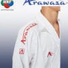 Kimono Arawaza Kumite Deluxe Evo Premier League rød/blå WKF 10 Arawaza