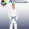 Kimono Arawaza Kumite Deluxe Evo Premier League rød/blå WKF 9 Arawaza