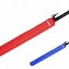 Officiel Yoseikan Tchobo stick-skum-reversibel Kwon karate-gi-rød-blå