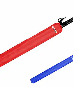Officiel Yoseikan Tchobo stick-skum-reversibel Kwon karate-gi-rød-blå
