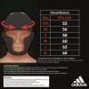 Adidas amatørkonkurrenceboksehjelm blå eller rød