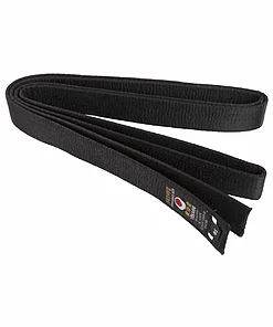 Tokaido Satin Karate Black Belt - Satin af høj kvalitet