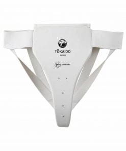 Tokaido Karate beskyttelsesskal til kvinder HVID - WFK-godkendt
