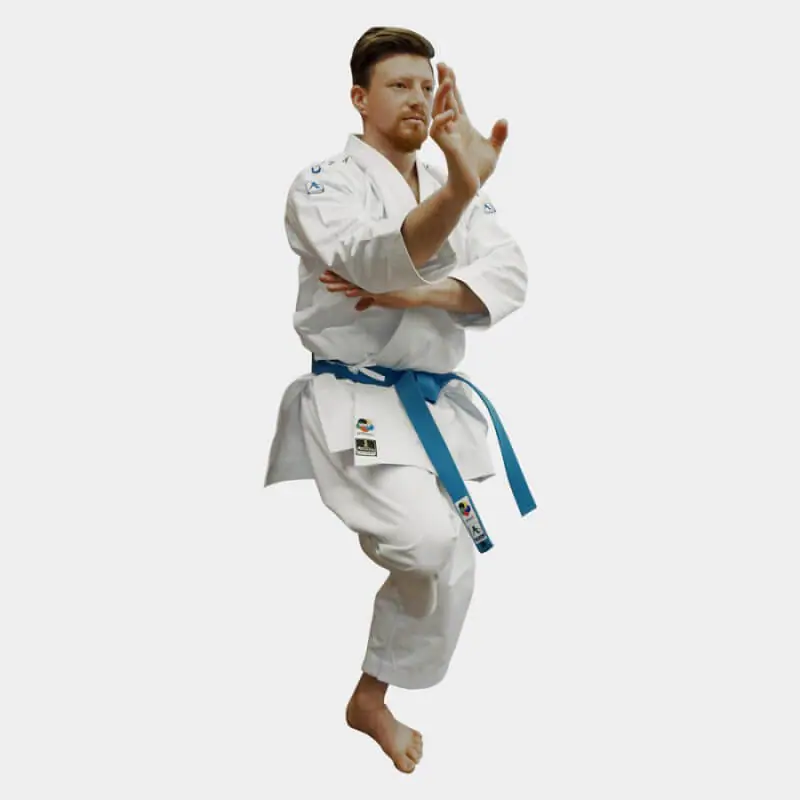 Karatedragt Arawaza Black Diamond Premiere League - WKF 7 karatedragt