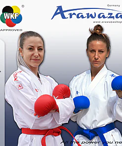 Karatedragt Arawaza Onyx Zero Gravity - Premiere League - WKF