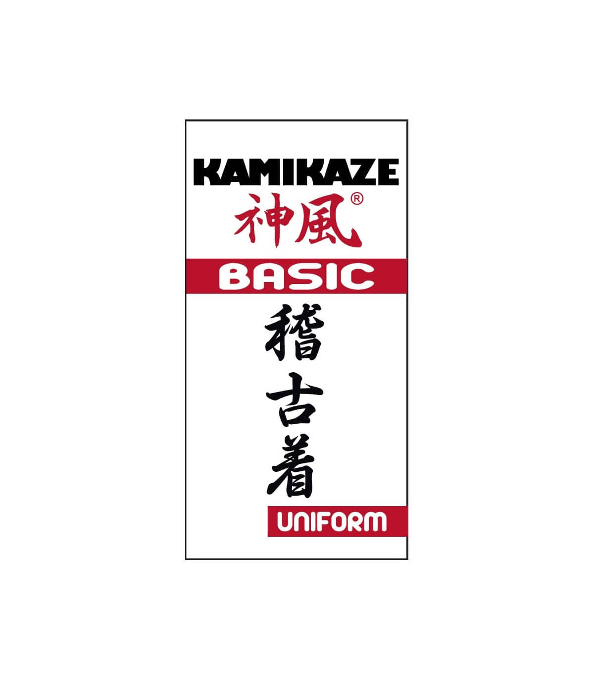 Karatedragt Basic - Kamikaze 5 karatedragt