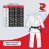 Keikogi karatedragt - Fight-Art (Copie) 10 kimono-karate-competition-kumite-modele-sempai-wkf taille