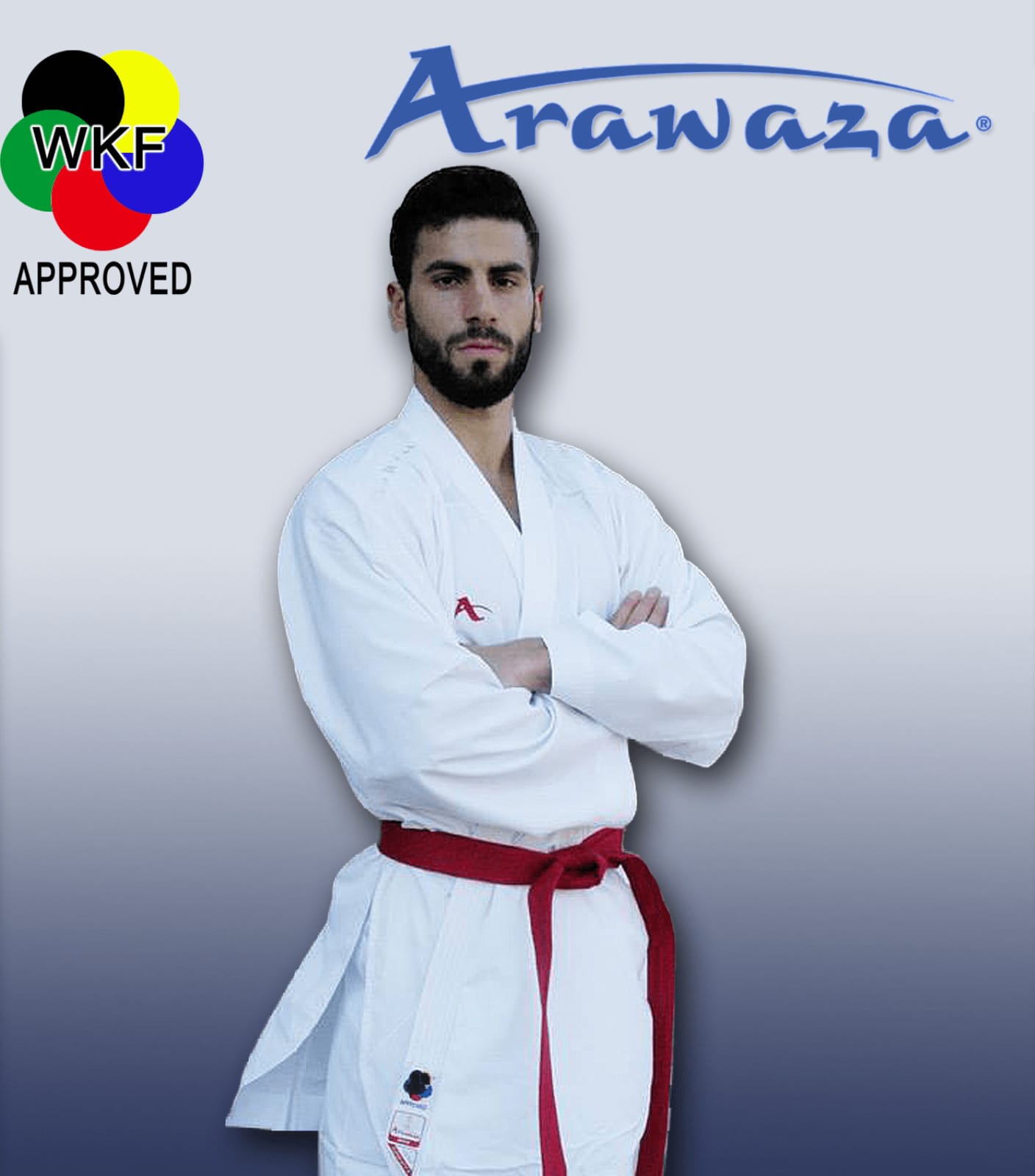 Karatedragt Arawaza Onyx Zero Gravity - WKF 3 Karatedragt Arawaza Onyx Zero Gravity WKF karategi
