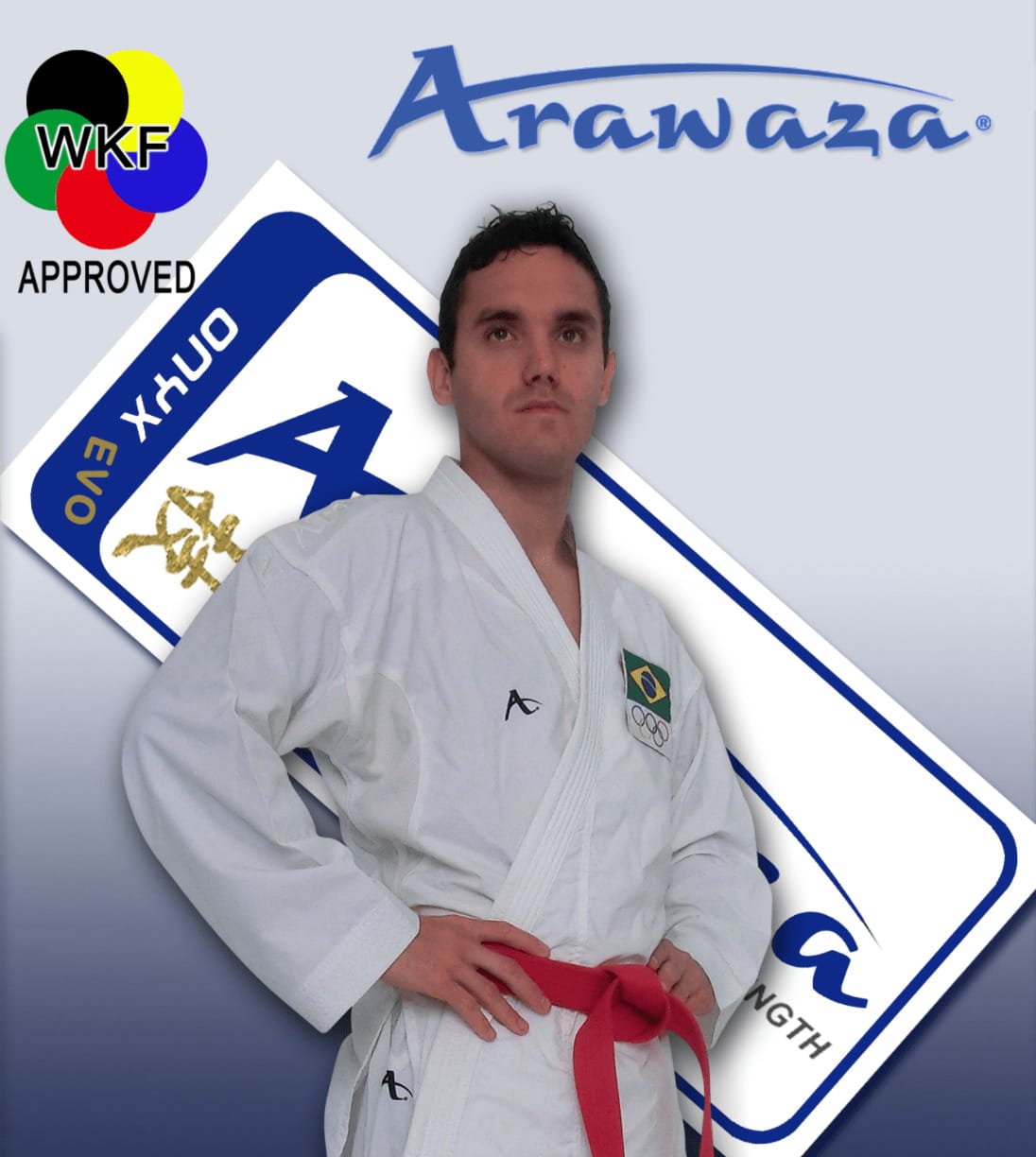 Karatedragt Arawaza Onyx Evolution - WKF 3 karatedragt