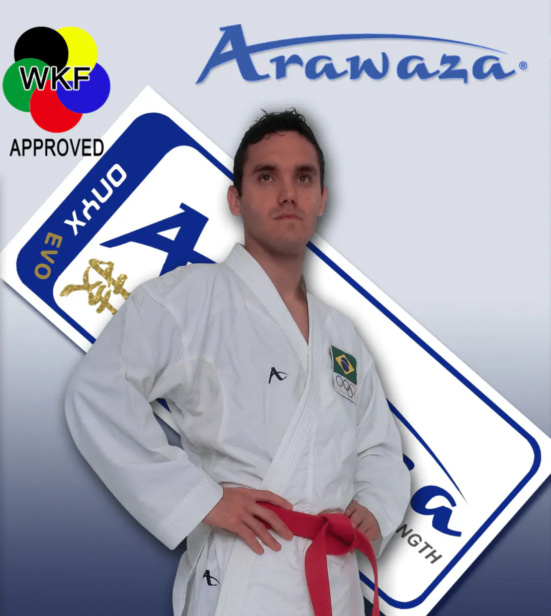 Karatedragt Arawaza Onyx Evolution - WKF 3 karatedragt