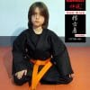 Kamikaze BASIC BLACK kimono jakke til karate - Sort 14 karatedragt