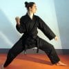 Kamikaze BASIC BLACK kimono jakke til karate - Sort 20 karatedragt