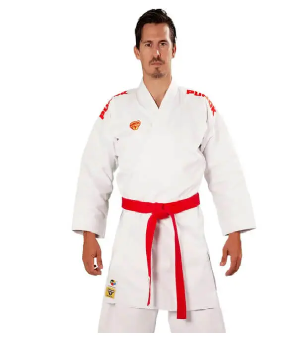 Karatedragt Punok WKF Competition Gold Kata - Kombisæt 3 stk. 6 karatedragt
