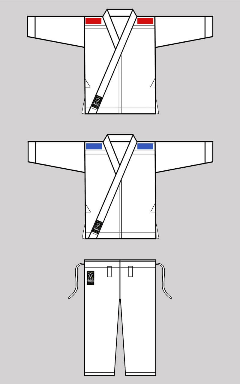 Kimono Karate Set Tokaido Kata Master Duo - WKF 12 Tokaido Kata Master