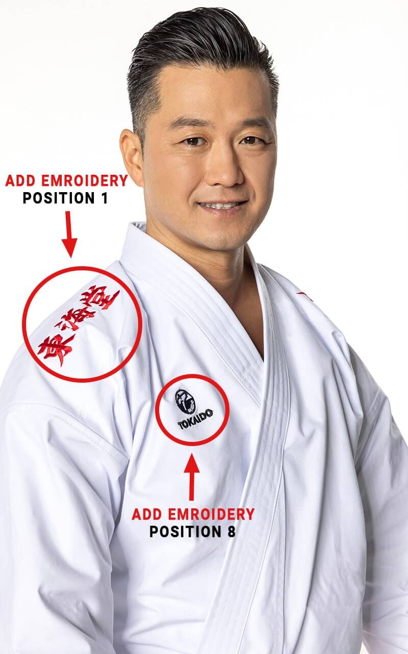 Kimono Karate Tokaido Kata Master Sen Première League - WKF 7 Tokaido Kata Master