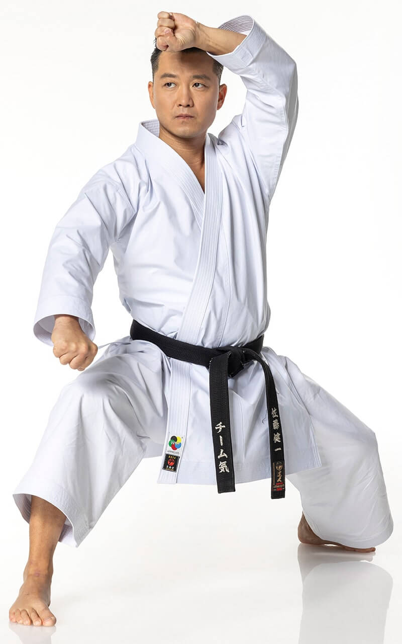 Kimono Karate Tokaido Kata Master Sen - WKF 3 Kimono Karate Tokaido Kata Master Sen