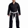 Karatedragt Traditionel Sort Kwon 8oz ansigt karategi