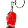 Tokaido Kumite Metal Karate Mini Glove Nøglering - Rød/Blå 2 Tokaido