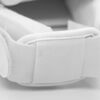 Adidas karate skinnebens- og fodbeskyttere - hvid - WKF 10 protege tibia et pieds amovible