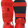 Kontakt Karate Skinnebens- og fodbeskyttere - Budo Fight - blå eller rød - Billede 5