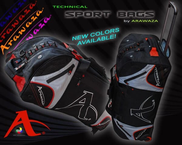 Arawaza Teknisk sportstaske - Rygsæk eller trolley 7 Arawaza