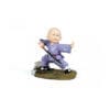 lilla buddha-statuette