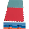 Vendbart puslespilstæppe Budo Fight 100x100x4cm