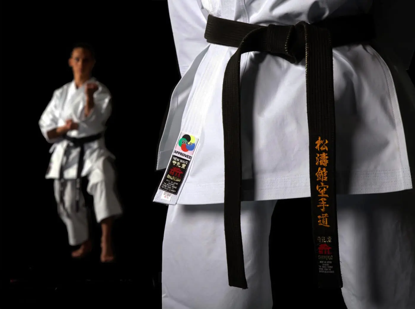 Kimono JACKET Shureido New Wave 3 - WKF-godkendt 3 Kimono JACKET Shureido New Wave 3 - WKF Approved karategi team-women-zoom-label